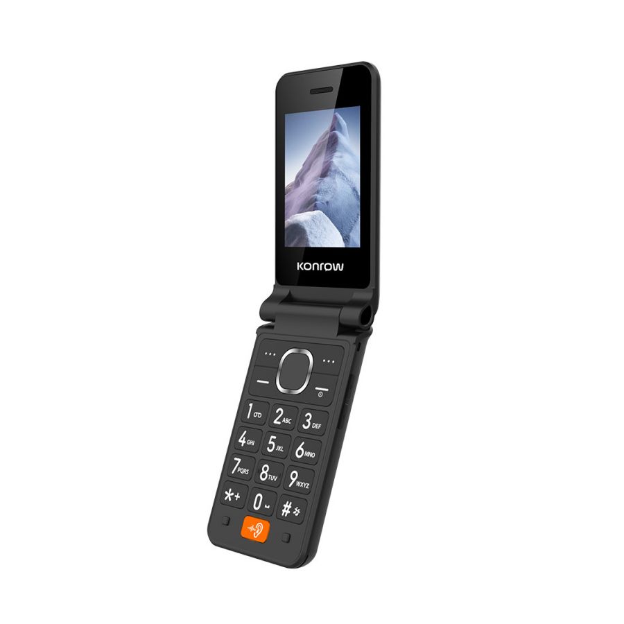 Konrow Senior Flip (4G - 2.8'' - Avec Station de charge) Noir