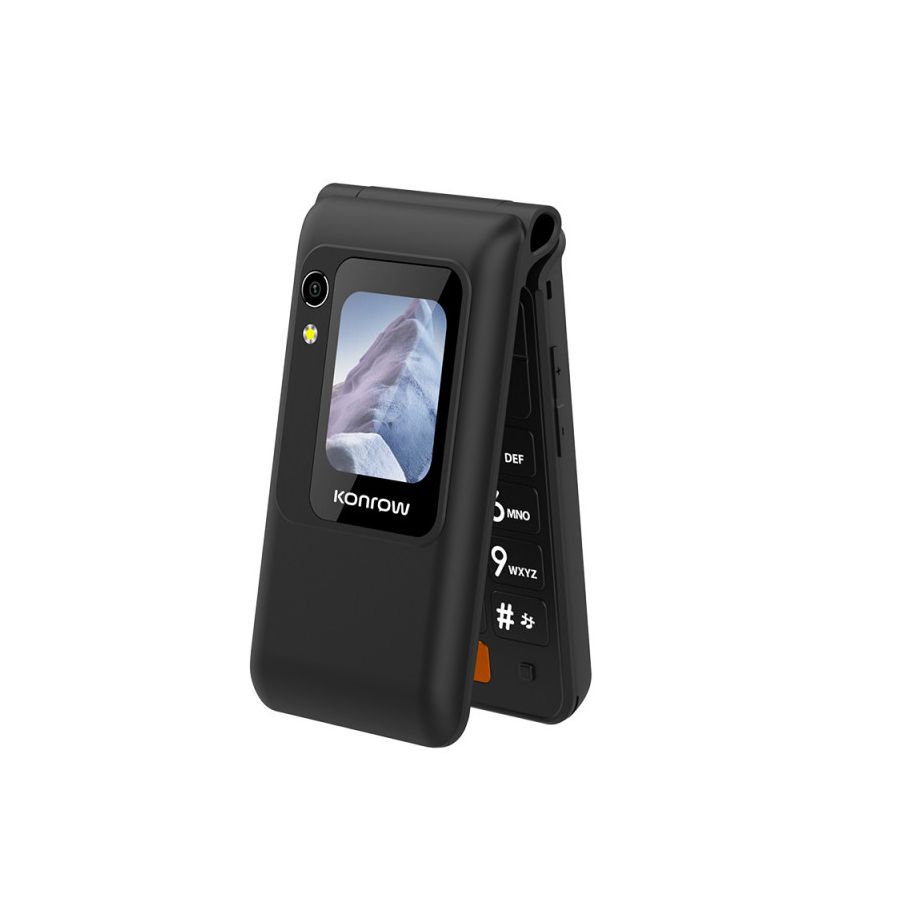Konrow Senior Flip (4G - 2.8'' - Avec Station de charge) Noir