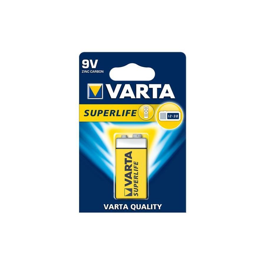 Varta Pack de 4 Piles Alkaline, Mignon, AA, LR06, 1.5V - Longlife