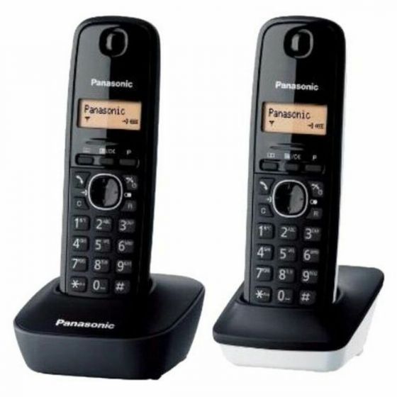 Téléphone Sans Fil Panasonic KX-TG1612SP1 Noir	