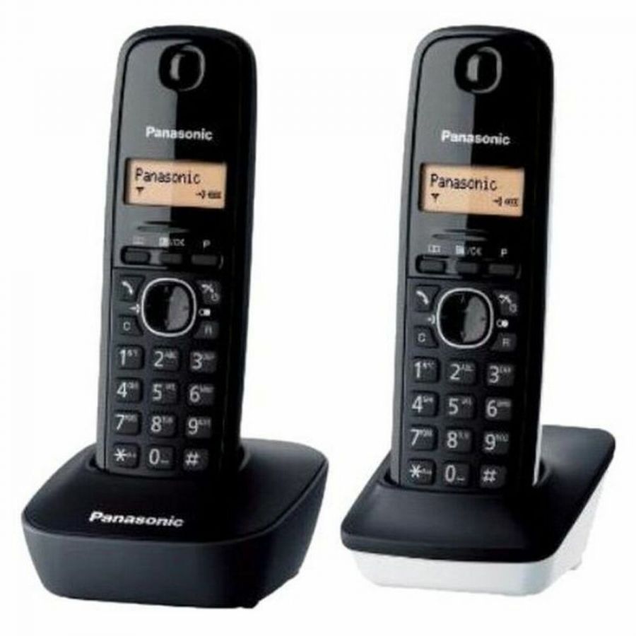 Téléphone Sans Fil Panasonic KX-TG1612SP1 Noir	