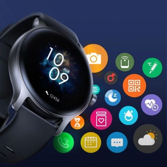 Montre Connectée, smartwatch JOYROOM JR-FC1 Classic Series – Appels Bluetooth & Suivi Vitalité gris