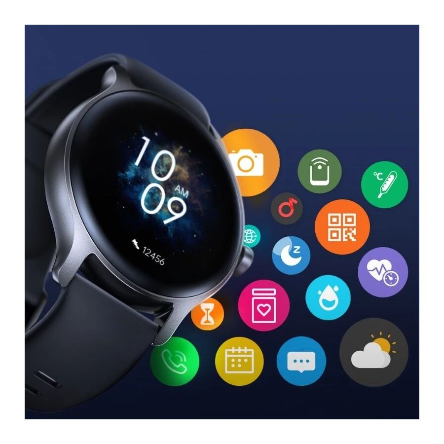 Montre Connectée, smartwatch JOYROOM JR-FC1 Classic Series – Appels Bluetooth & Suivi Vitalité gris