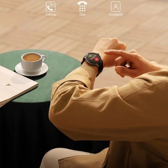 Montre Connectée, smartwatch JOYROOM JR-FC1 Classic Series – Appels Bluetooth & Suivi Vitalité gris