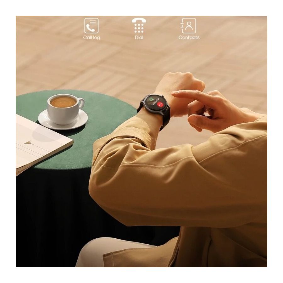 Montre Connectée, smartwatch JOYROOM JR-FC1 Classic Series – Appels Bluetooth & Suivi Vitalité gris