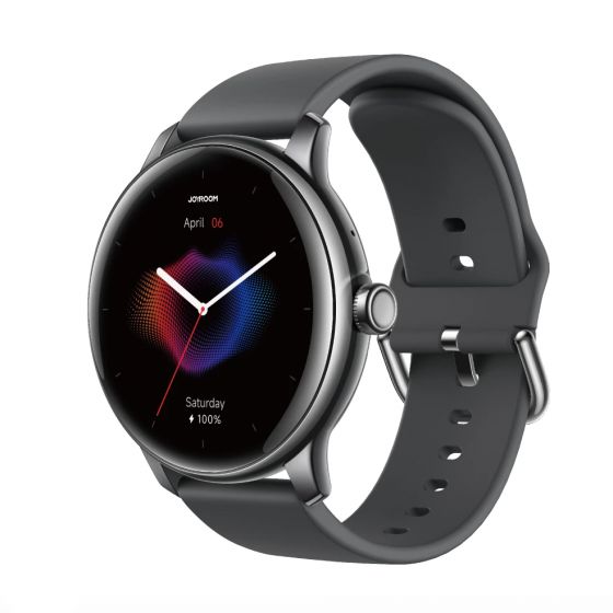  JOYROOM Montre Connectée, smartwatch JOYROOM JR-FC1 Pro Classic Series – Appels Bluetooth & Suivi Vitalité gris sidéral/noir