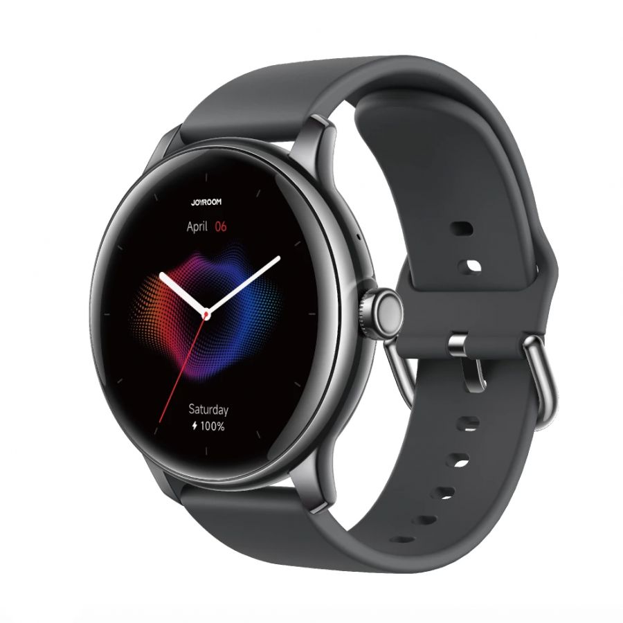  JOYROOM Montre Connectée, smartwatch JOYROOM JR-FC1 Pro Classic Series – Appels Bluetooth & Suivi Vitalité gris sidéral/noir