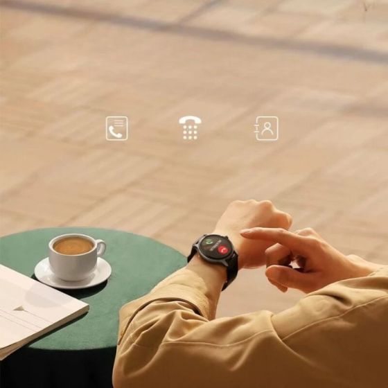  JOYROOM Montre Connectée, smartwatch JOYROOM JR-FC1 Pro Classic Series – Appels Bluetooth & Suivi Vitalité gris sidéral/noir