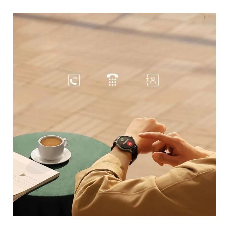  JOYROOM Montre Connectée, smartwatch JOYROOM JR-FC1 Pro Classic Series – Appels Bluetooth & Suivi Vitalité gris sidéral/noir