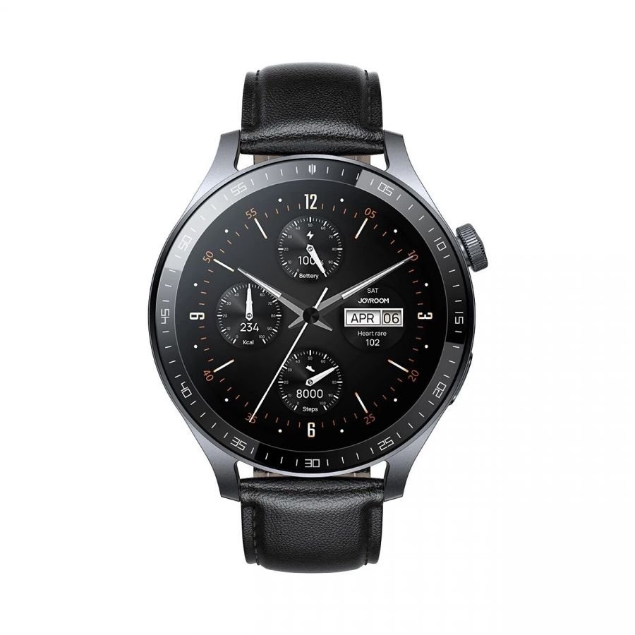 copy of JOYROOM Montre Connectée, smartwatch JOYROOM JR-FC1 Pro Classic Series – Appels Bluetooth & Suivi Vitalité gris sidéra