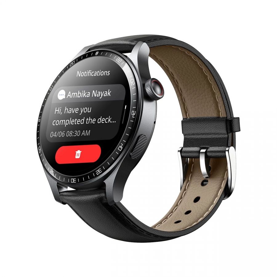copy of JOYROOM Montre Connectée, smartwatch JOYROOM JR-FC1 Pro Classic Series – Appels Bluetooth & Suivi Vitalité gris sidéra