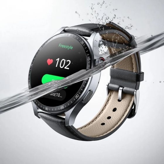 copy of JOYROOM Montre Connectée, smartwatch JOYROOM JR-FC1 Pro Classic Series – Appels Bluetooth & Suivi Vitalité gris sidéra