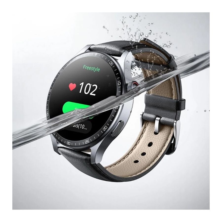 copy of JOYROOM Montre Connectée, smartwatch JOYROOM JR-FC1 Pro Classic Series – Appels Bluetooth & Suivi Vitalité gris sidéra