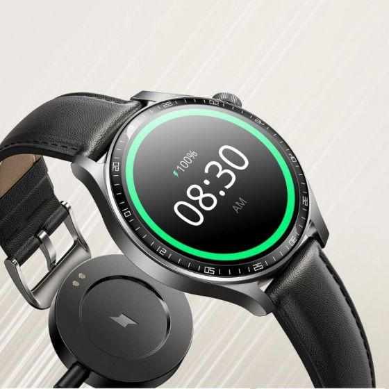 copy of JOYROOM Montre Connectée, smartwatch JOYROOM JR-FC1 Pro Classic Series – Appels Bluetooth & Suivi Vitalité gris sidéra