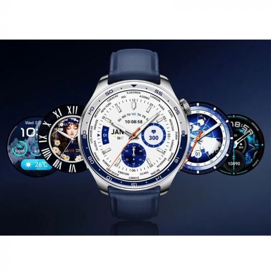 Montre Connectée, smartwatch JOYROOM JR-FC3 Classic Series bleue