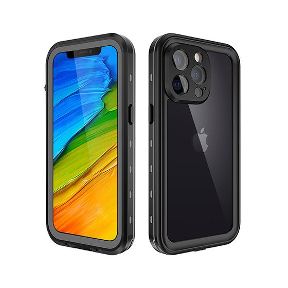 Coque étanche Redpepper pour iPhone 13 Pro, Noir