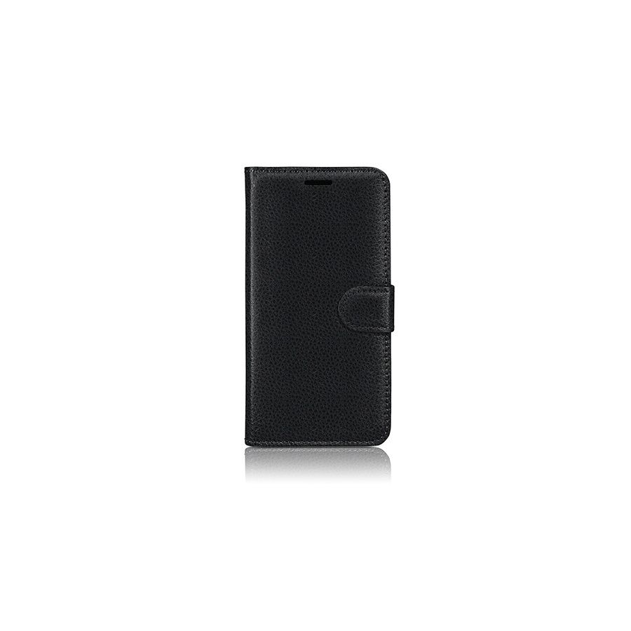 Etui Portefeuille Zanae pour iPhone 16e, Noir