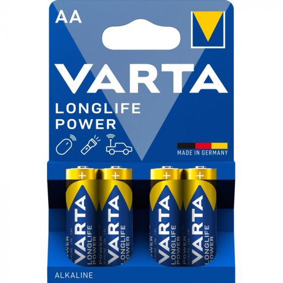 Varta Piles Alcaline Micro AA LR06 Longlife Power (Pack de 4)