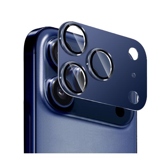 Verre Caméra arrière Pour iPhone 17 Pro Max Bleu