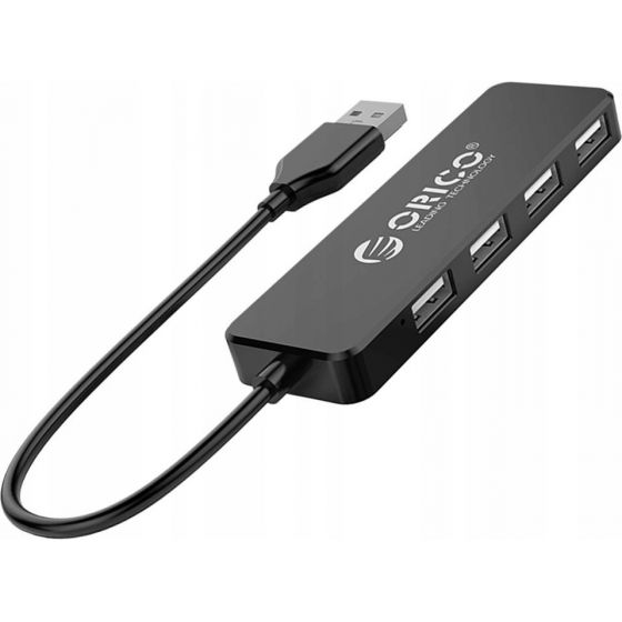 Hub Orico 4 Ports USB2.0 FL01-BK-BP