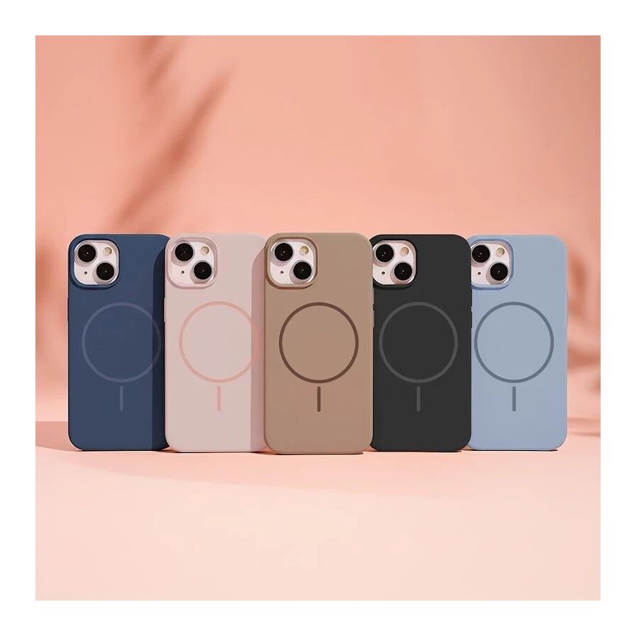 Coque THIN TOUCH MAG iPhone 17 bleu ciel