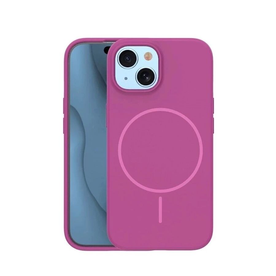 Coque THIN TOUCH MAG iPhone 17 bordeaux