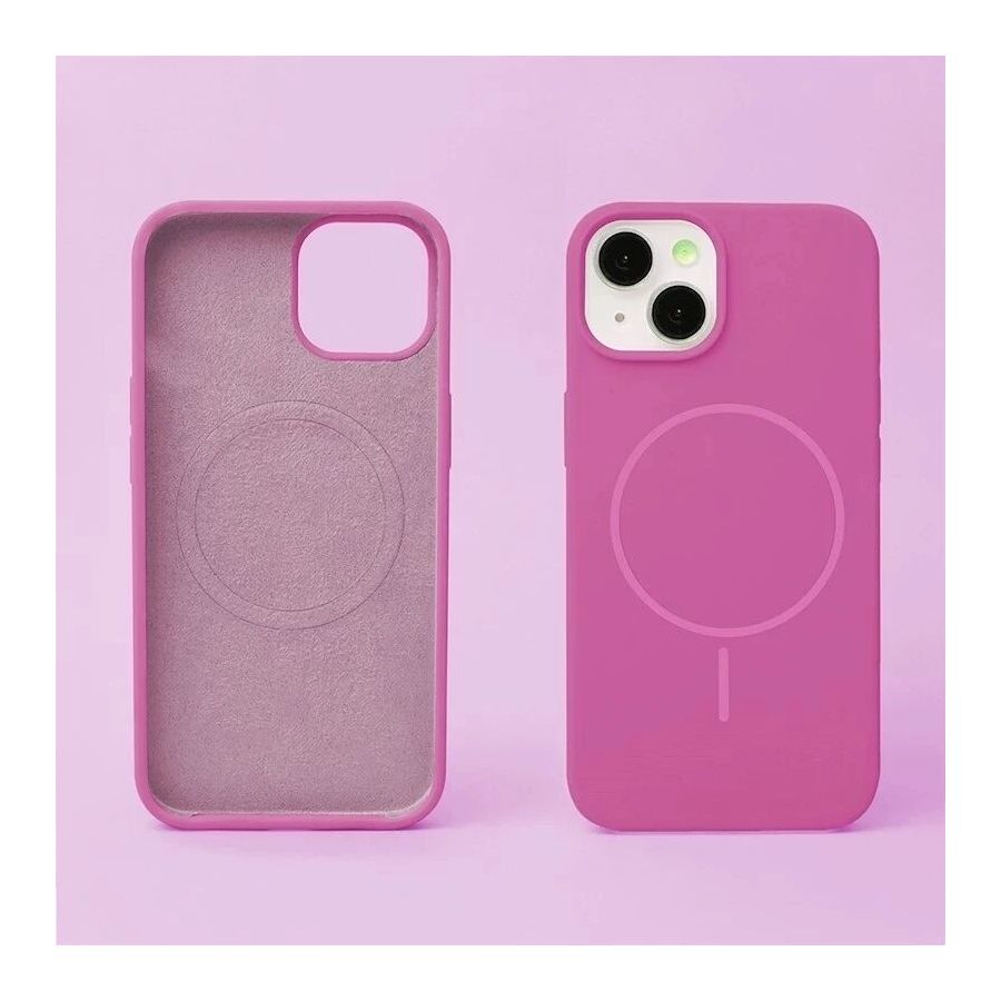 Coque THIN TOUCH MAG iPhone 17 bordeaux