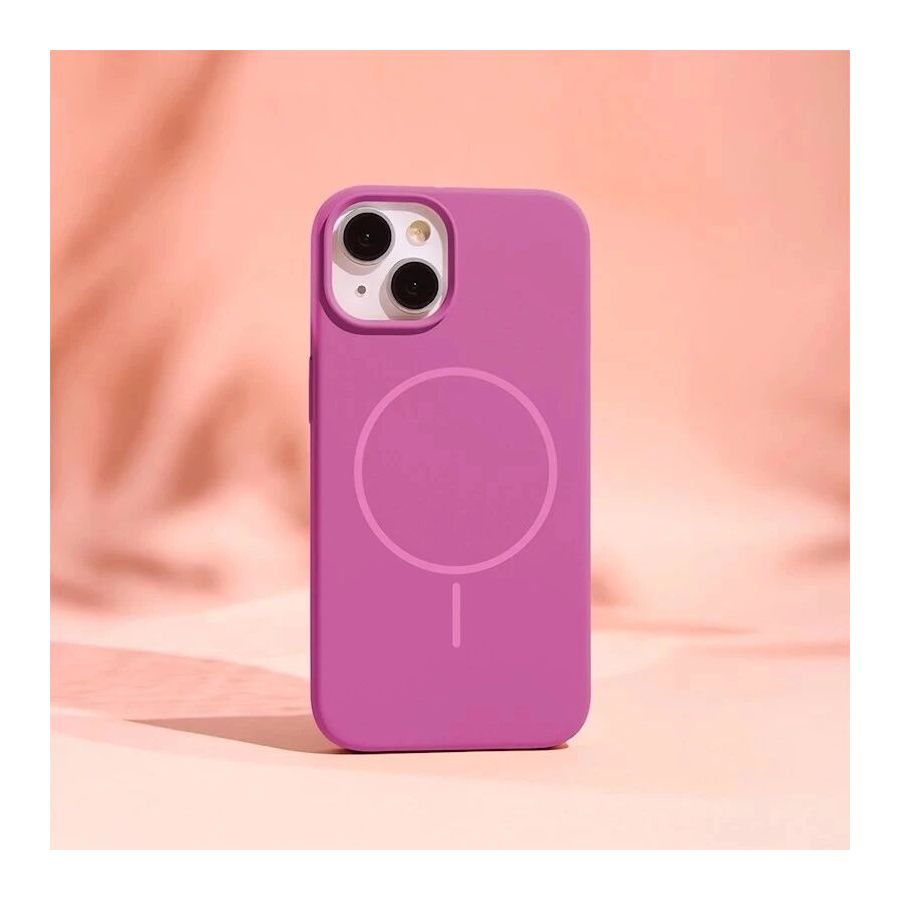 Coque THIN TOUCH MAG iPhone 17 bordeaux