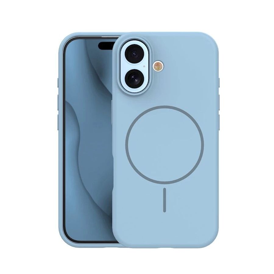 Coque THIN TOUCH MAG iPhone 17 bleu ciel