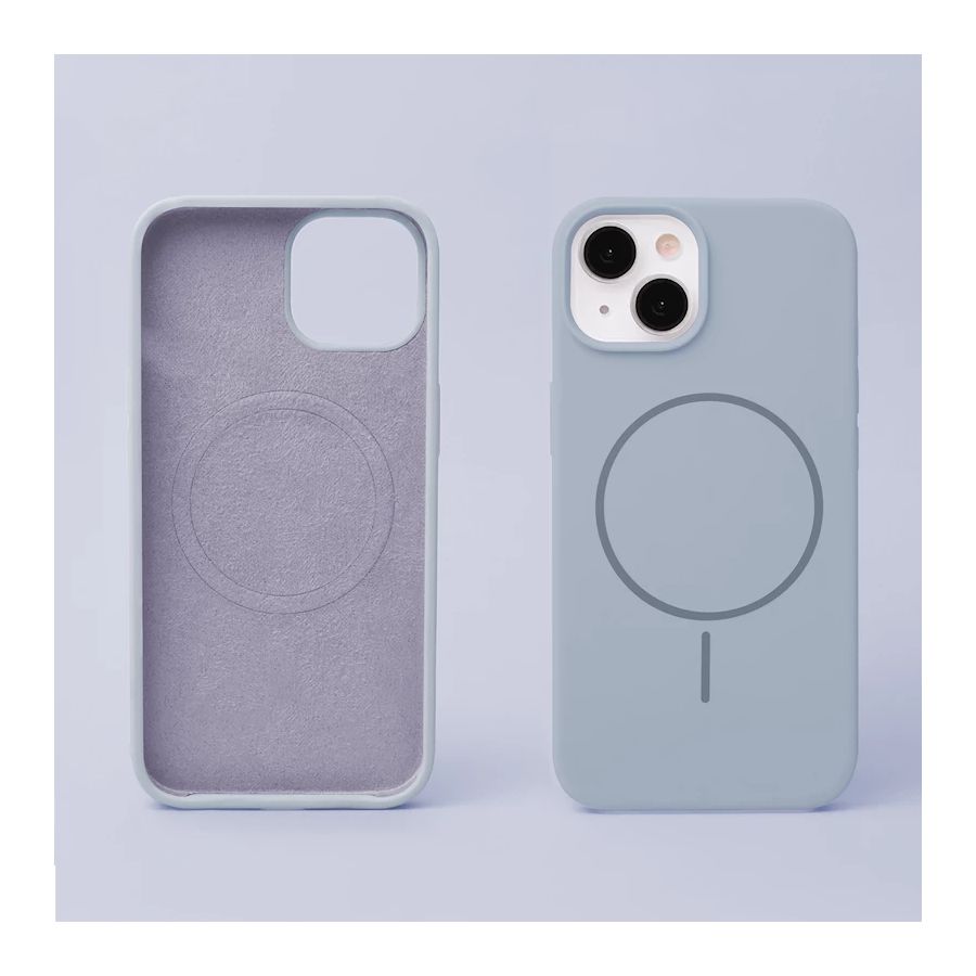Coque THIN TOUCH MAG iPhone 17 bleu ciel