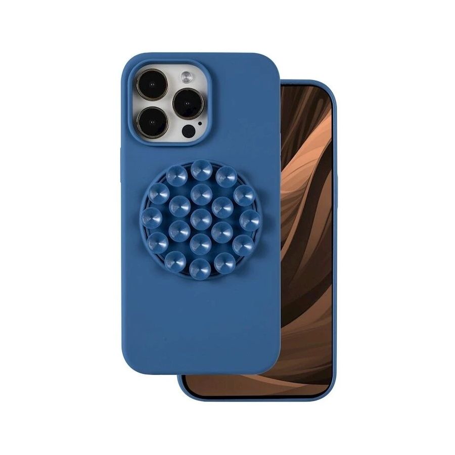 Coque STICK GRIP iPhone 17 bleu