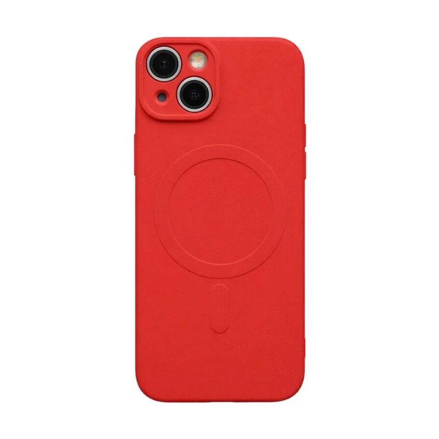 Coque PURE COLOR MAG iPhone 17 rouge