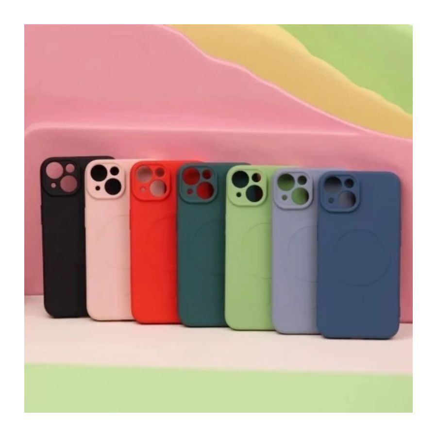 Coque PURE COLOR MAG iPhone 17 rose