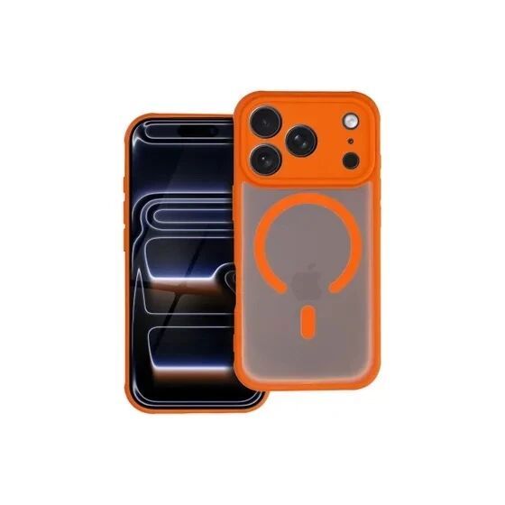 Coque MATTE PRO MAG iPhone 17 orange
