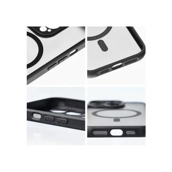 Coque MATTE PRO MAG iPhone 17 noir