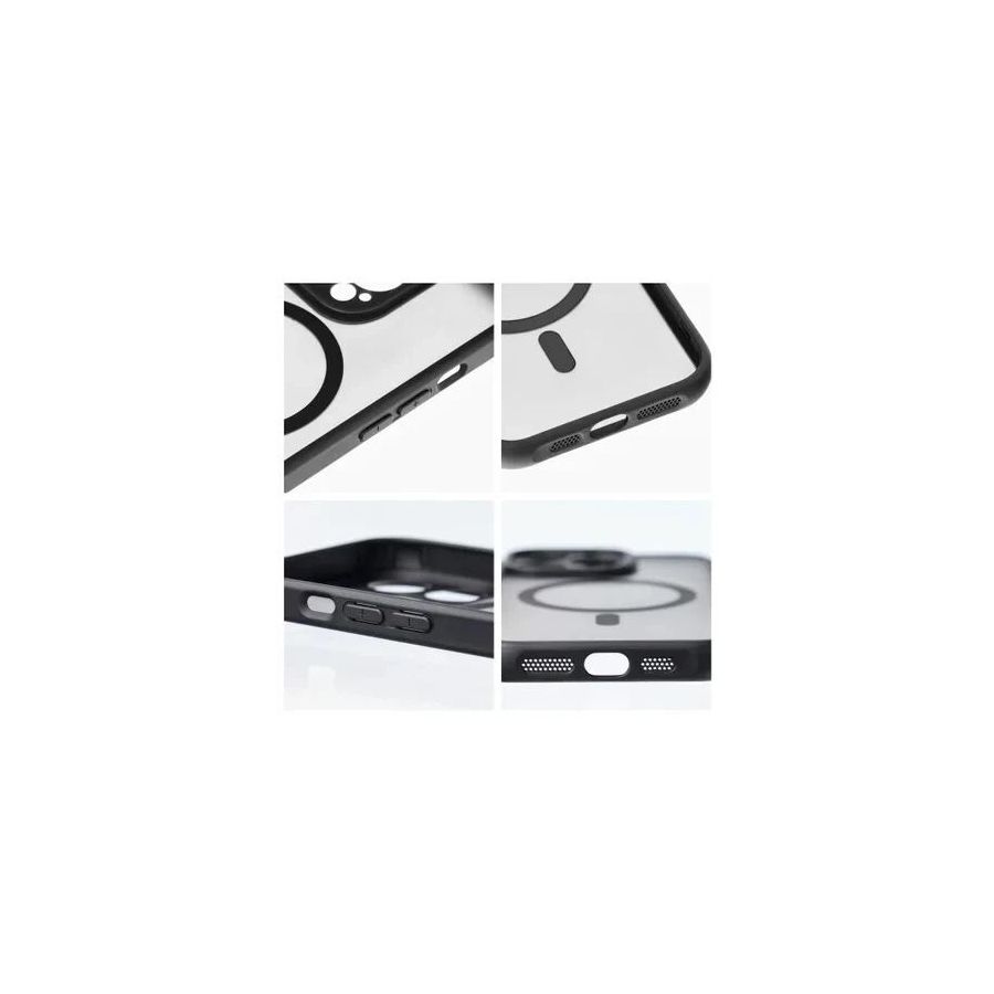 Coque MATTE PRO MAG iPhone 17 noir