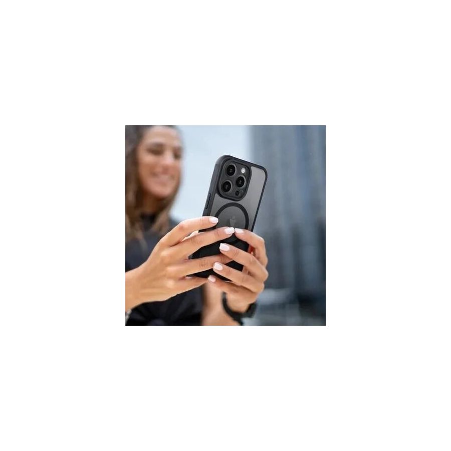 Coque MATTE PRO MAG iPhone 17 noir