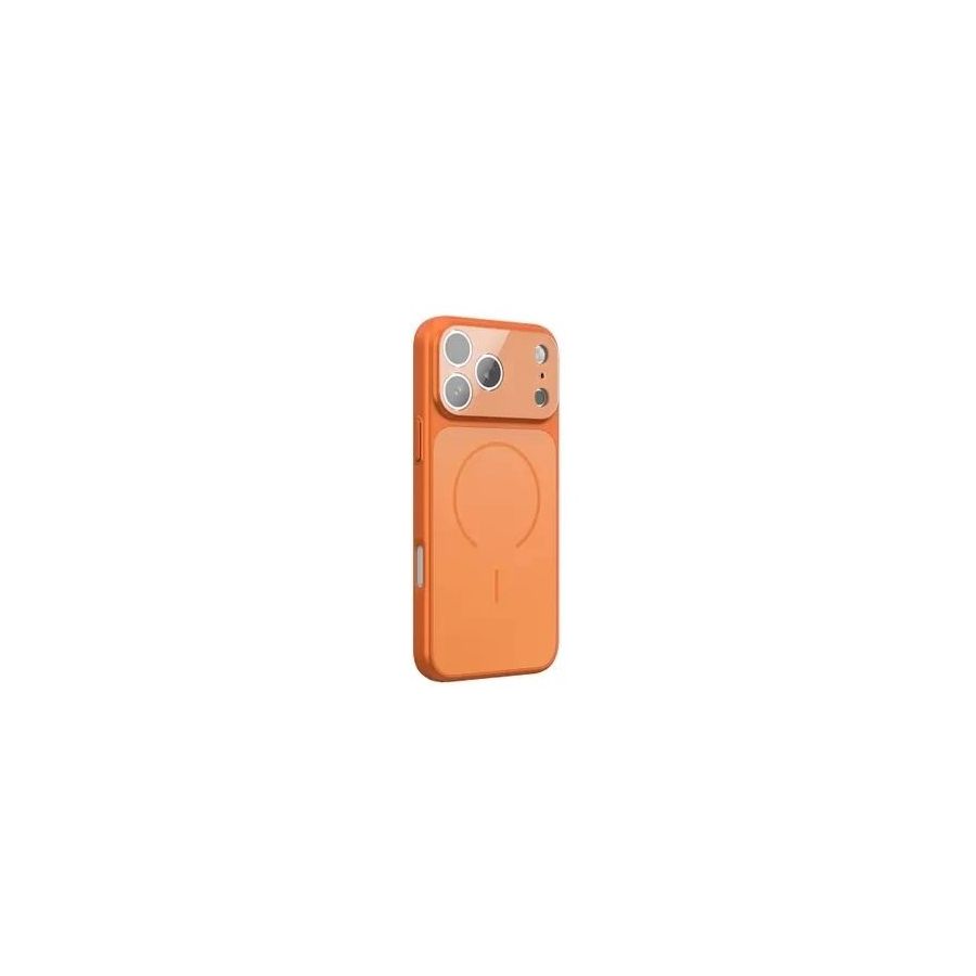Coque LUXE TEXTURE MAG iPhone 17 orange