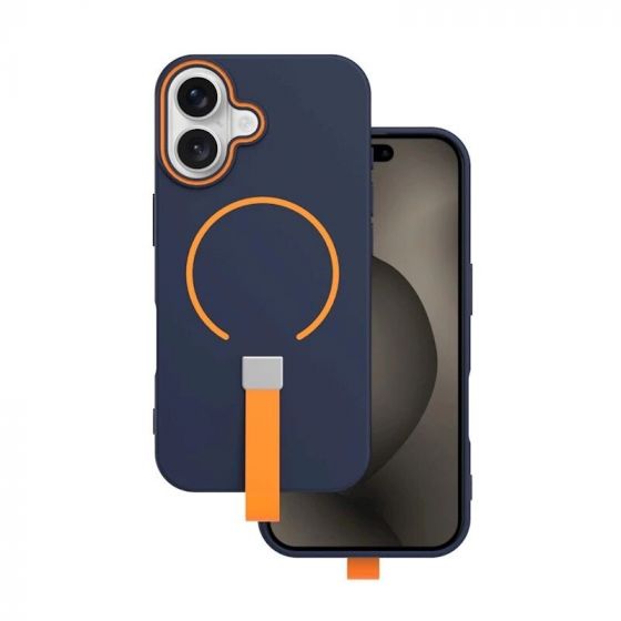 Coque LOOP STRAP MAGiPhone 17 bleu marine