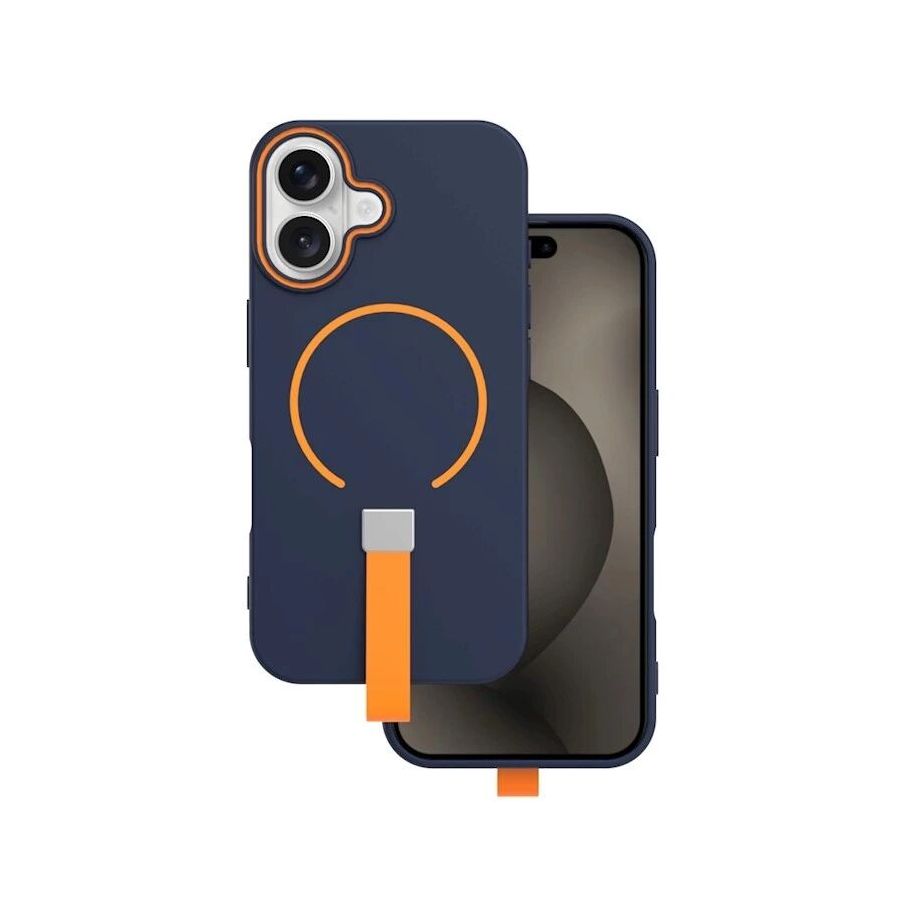 Coque LOOP STRAP MAGiPhone 17 bleu marine