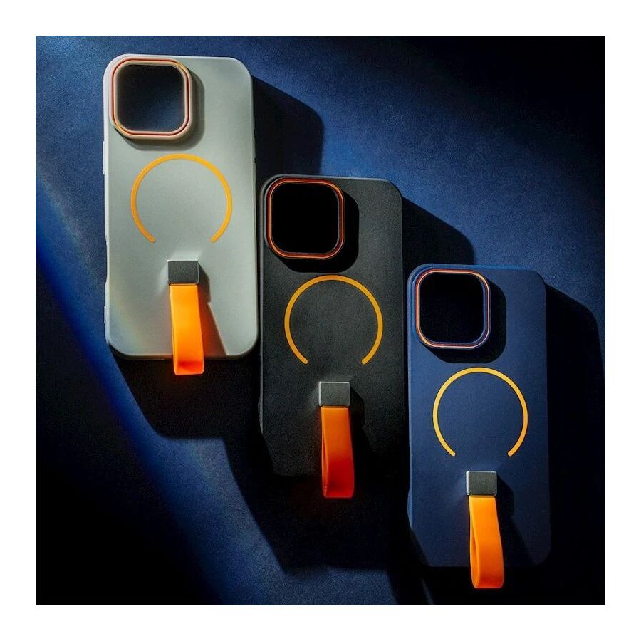 Coque LOOP STRAP MAGiPhone 17 bleu marine