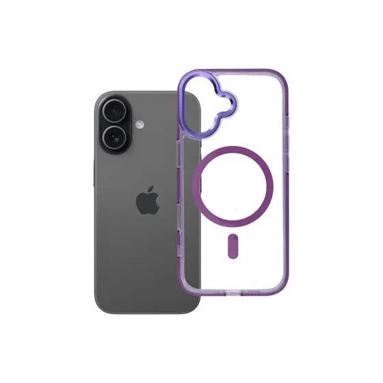Coque HYBRID FRAME MAG iPhone 17 violet