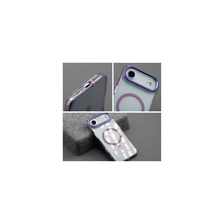 Coque HYBRID FRAME MAG iPhone 17 violet