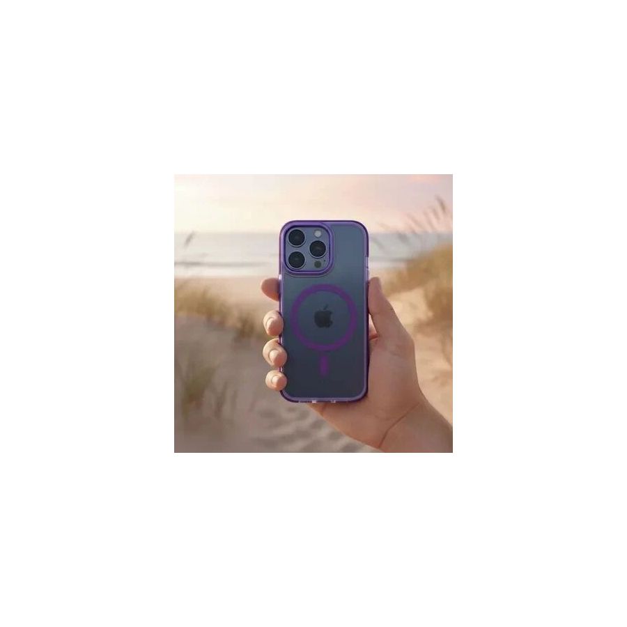 Coque HYBRID FRAME MAG iPhone 17 violet