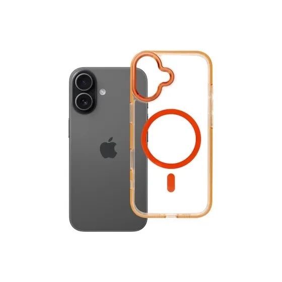 Coque HYBRID FRAME MAG iPhone 17 orange