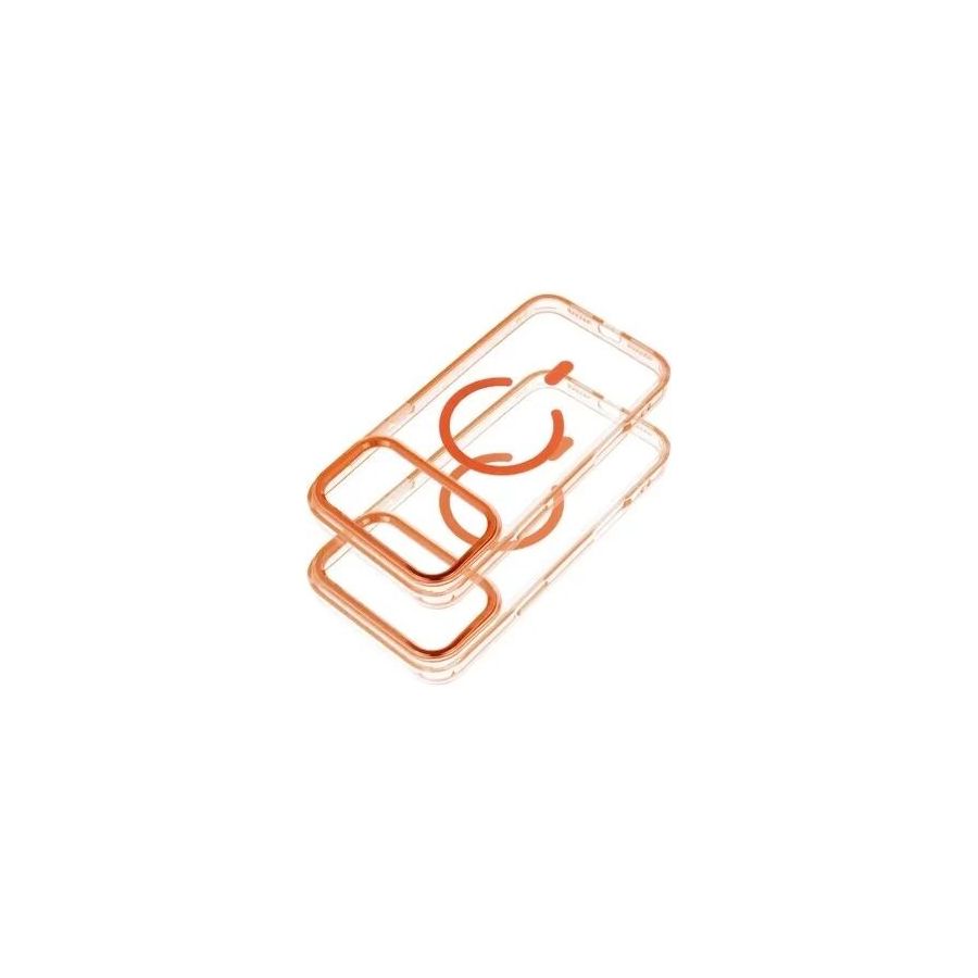 Coque HYBRID FRAME MAG iPhone 17 orange