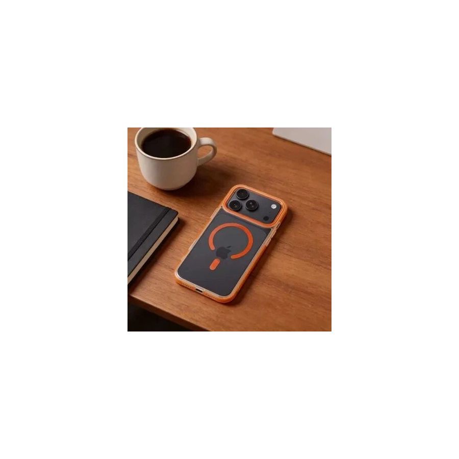 Coque HYBRID FRAME MAG iPhone 17 orange