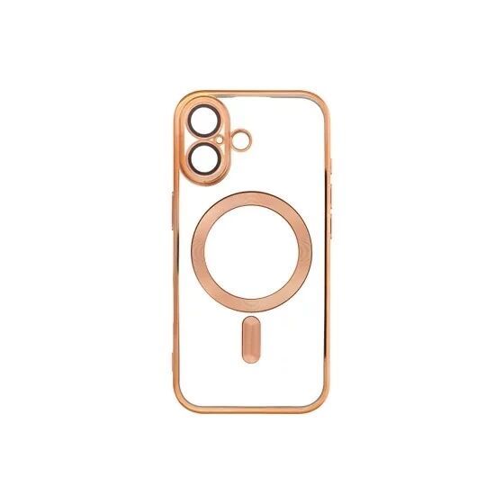 Coque CRYSTAL EDGE MAG iPhone 17 or
