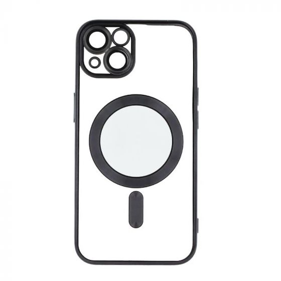 Coque CHROME EDGE MAG iPhone 17 noir
