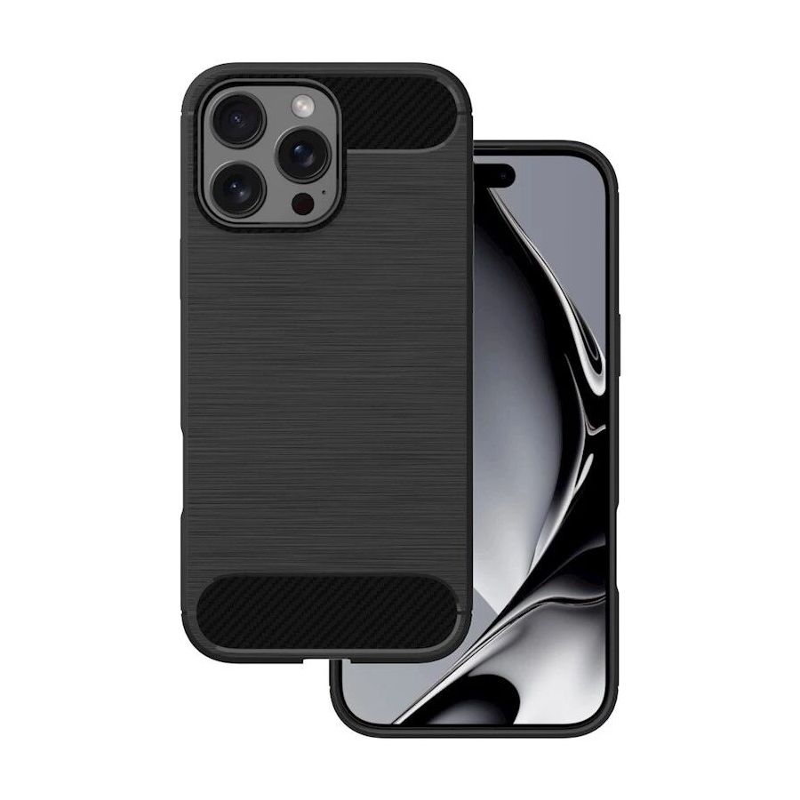 Coque CARBON SHOCK iPhone 17 noir